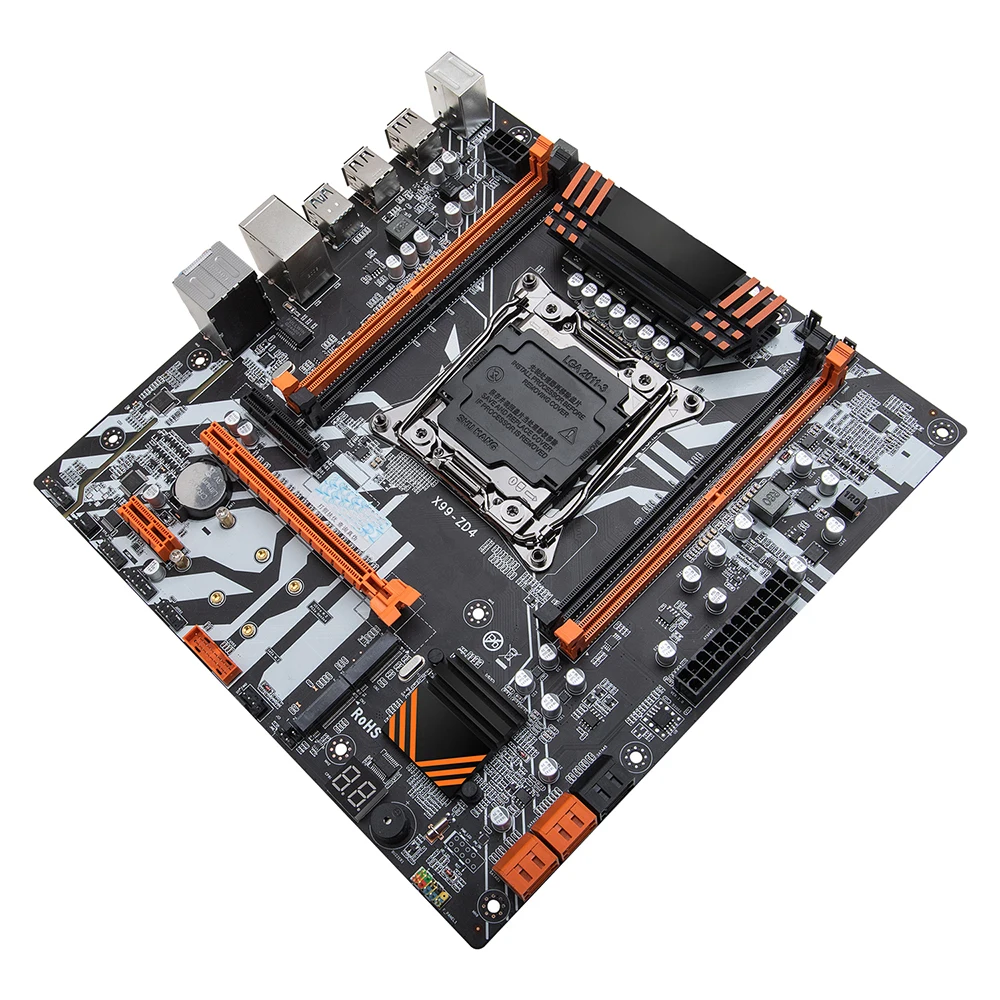 HUANANZHI X99 ZD4 X99 마더보드 LGA 2011-3 모든 시리즈 DDR4 RECC M.2