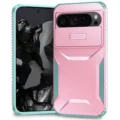 Pink-Gray Green