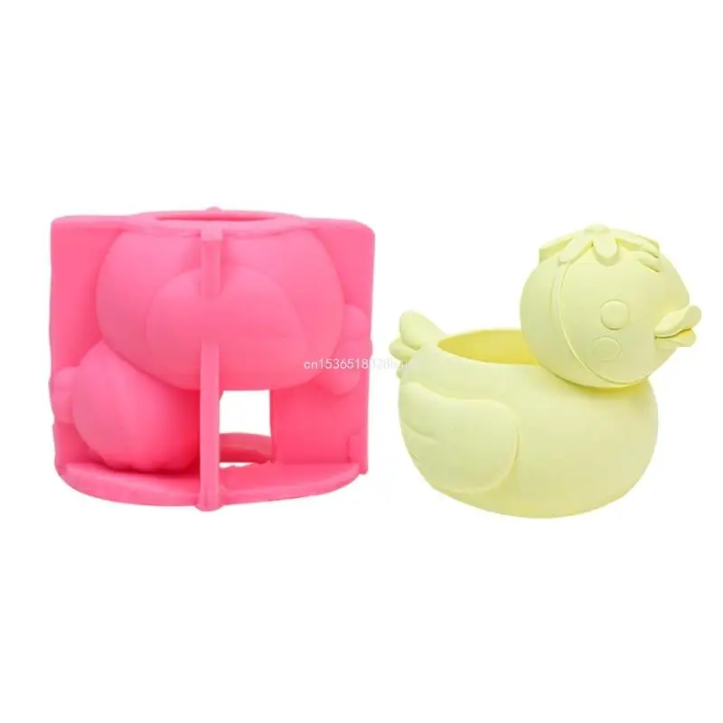 

Silicone Molds Resin Casting Mold Home Decorations 3D Duck Cup Mold Decor Dropship