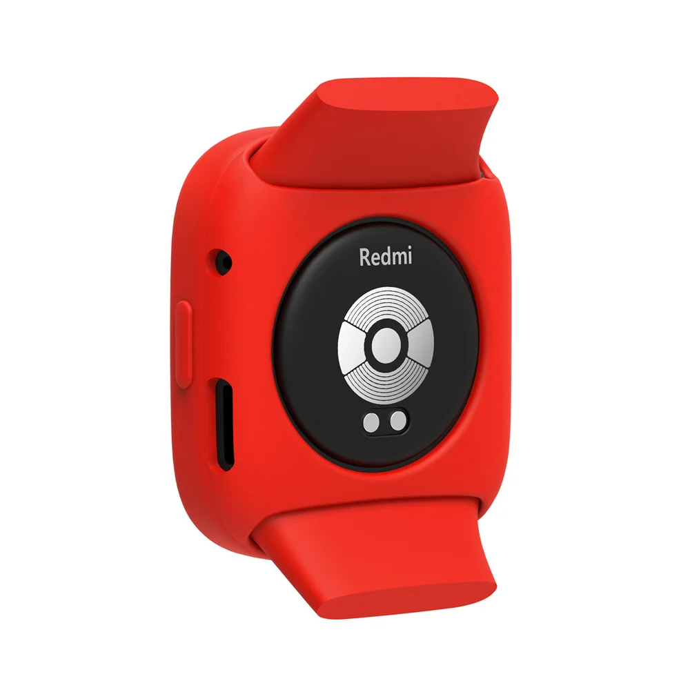Premium Soft Silicone Protective Case for Smart Watches - All-Around Cover and Bumper Guard