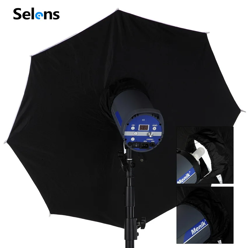 Selens 33 Inch Photography White Soft Light Umbrella Translucent Umbrella For Ph