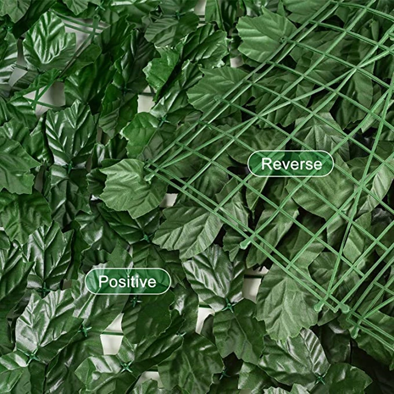 Artificial Plant Fence Stylish & Convenient GadgetHaus24