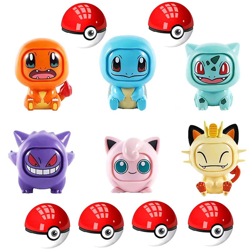 子供のためのポケモンフェイス変更人形,子供のためのおもちゃ