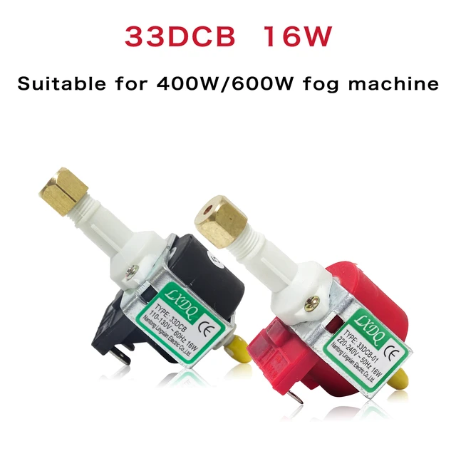 High Pressure Oil Pump 110v/220v For Fog Machines - Smokeless Motor Oil