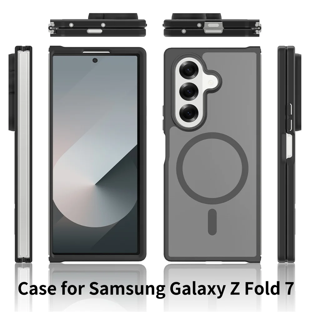 Luxury Flip Cover with Wireless Charging Support