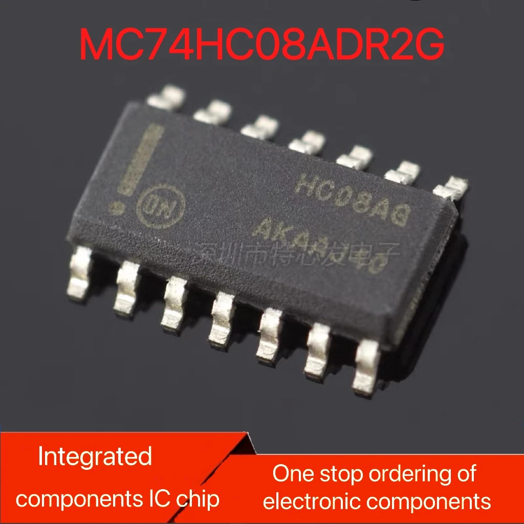 MC74HC08ADR2G экранная печать HC08AG SOP-14 ворота и инвертор совершенно новый оригинальный MC74HC08ADR2G экранная печать HC08AG SOP-14 ворота и инвертор совершенно новый оригинальный