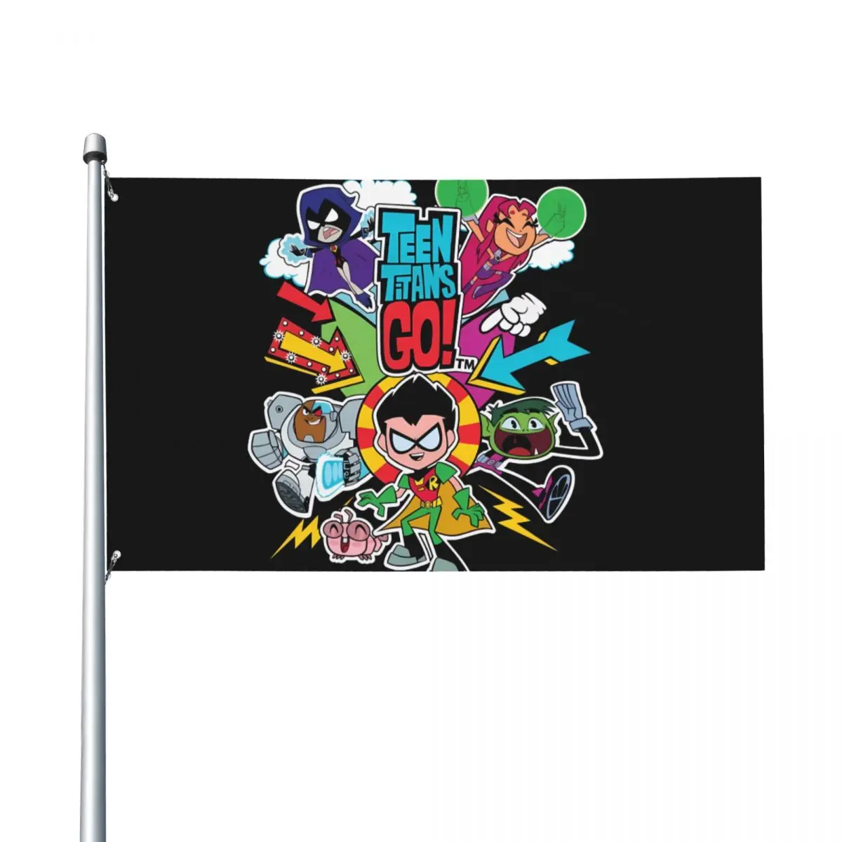 Teen Titans Go Pride Flag Banner Regalo Stampato Home Outdoor 150X90Cm