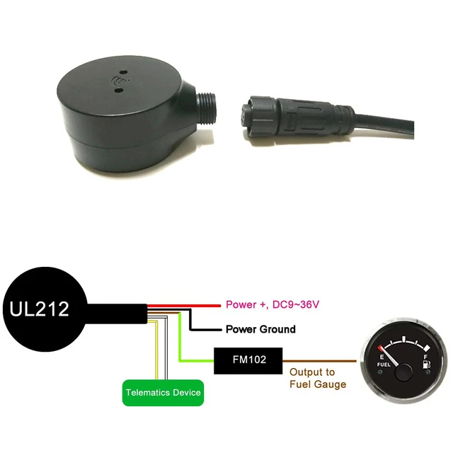 KAOLALI Sensor de Nivel de Combustible con Medidor de Combustible