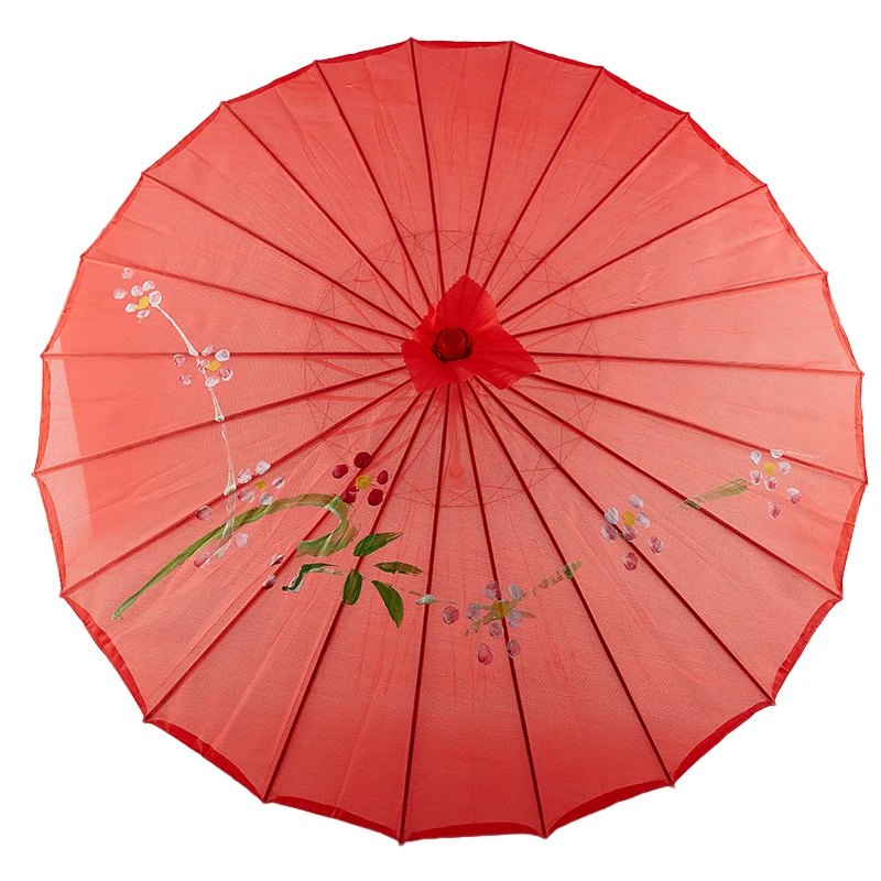 Seidenstoff Frauen Regenschirm alten Tanz Regenschirm Dekora Regenschirm chinesischen klassischen Stil Öl Papier Regenschirm traditionellen Regenschirm – Detail 18