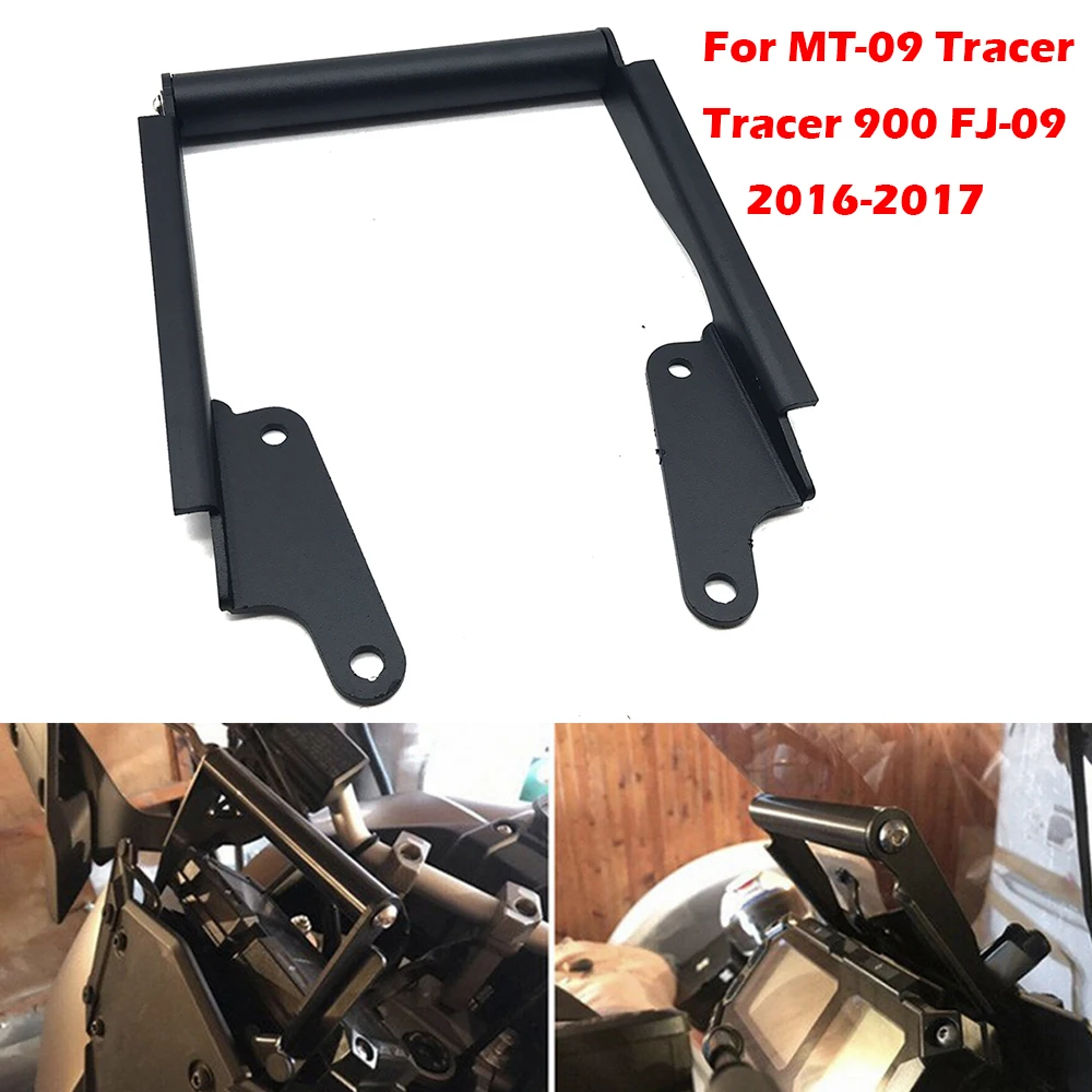 

Motorcycle Navigation Bracket GPS Phone Holder Levers For YAMAHA MT-09 MT09 Tracer 900 FJ-09 FJ09 2016-2017 Accessories