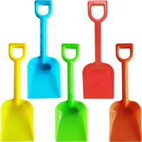 5Pcs Sand Beach Toys Kids Plastic Digging Set Spade Sandbox Scoop Outdoor Summer Play Dig Bucket Snow Shovels Toys(Random Color) 1