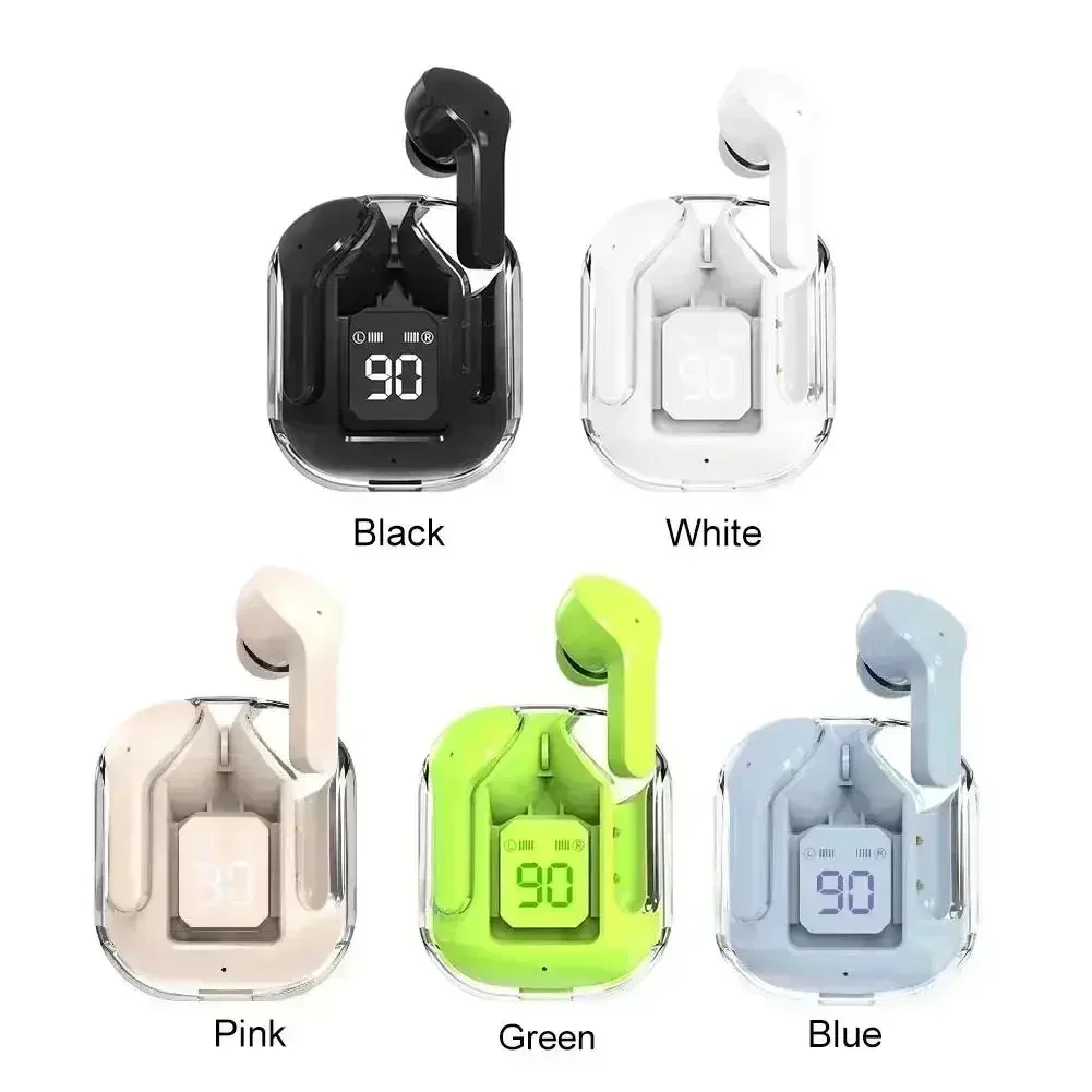 Wireless Bluetooth Earbuds With Led Digital Display And Stereo Sound_voghion.com