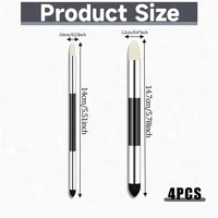 4pcs Blending Sponge Pen Kneaded Eraser Drafting Tools Pencil Erasers Blending Stump Art Blenders Sketch Tools 2