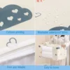 4/2/1PCS Quilt Storage Bags Large Capacity Sorting Bag Clothes Duvet Blanket Dustproof Closet Under-Bed Moisture Proof Organizer 6
