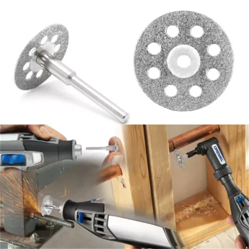 Diamond Cutting Wheel Set Drill Metal Cut Off Disc 50 Pcs for Dremel Rotary Tool