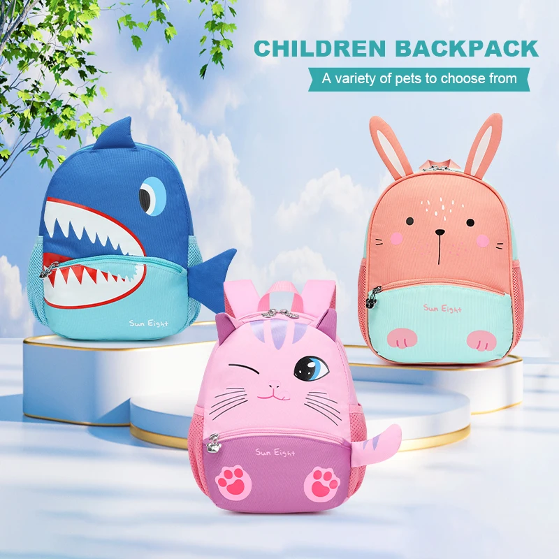 SUN EIGHT Children's School Backpack for Girl  Backpacks for 3-8 Year Old Girls School Bags 2022 Kids Luggage bags