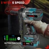 ONEVAN 1/2" Brushless Electric Impact Wrench 2800N.M Torque Removal Screw Nut Screwdriver Home Power Tool for Makita 18V Batte 3
