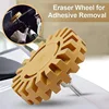 Decal Removal Rubber Eraser Wheel with Drill Adapter Kit Car Sticker Remover Paint Cleaner Car Polish Auxiliary Car Acessories 6