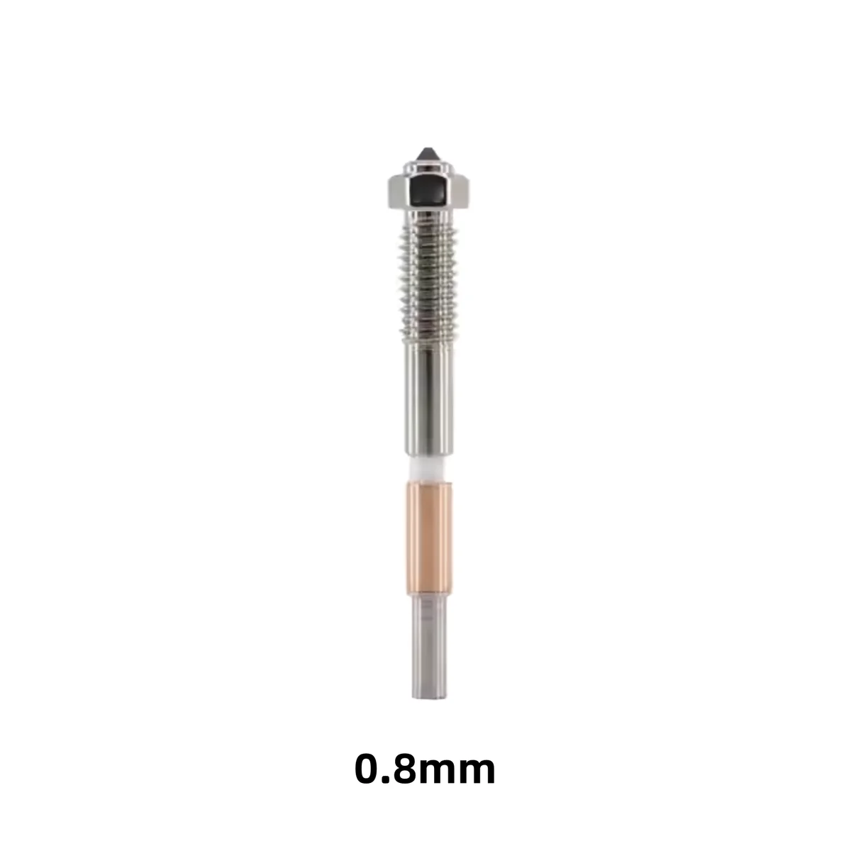 Hot End For QIDI Q2 Q2 Combo 3D Printer Bimetallic Quick replacement nozzle 0.2/0.4/0.6/0.8mm For QIDI Q2 Hotend Update parts — view 5