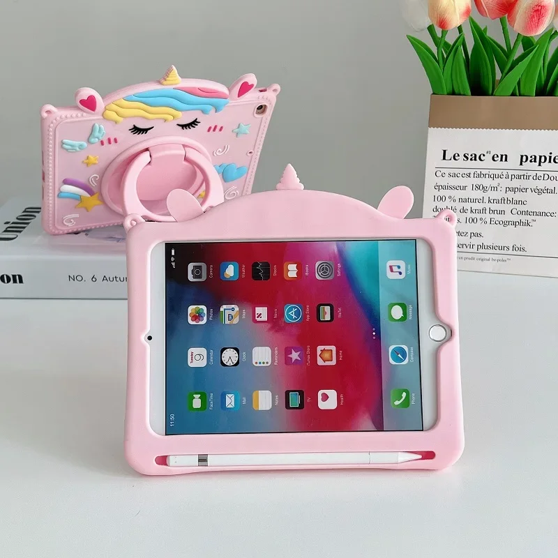 삼성 갤럭시 탭 A8 10.5 SM-X200 X205 X207 태블릿 커버, S6 라이트 10.4 A7 8.7 A9 + 11 2023 실리콘 스탠드 핸들 케이스