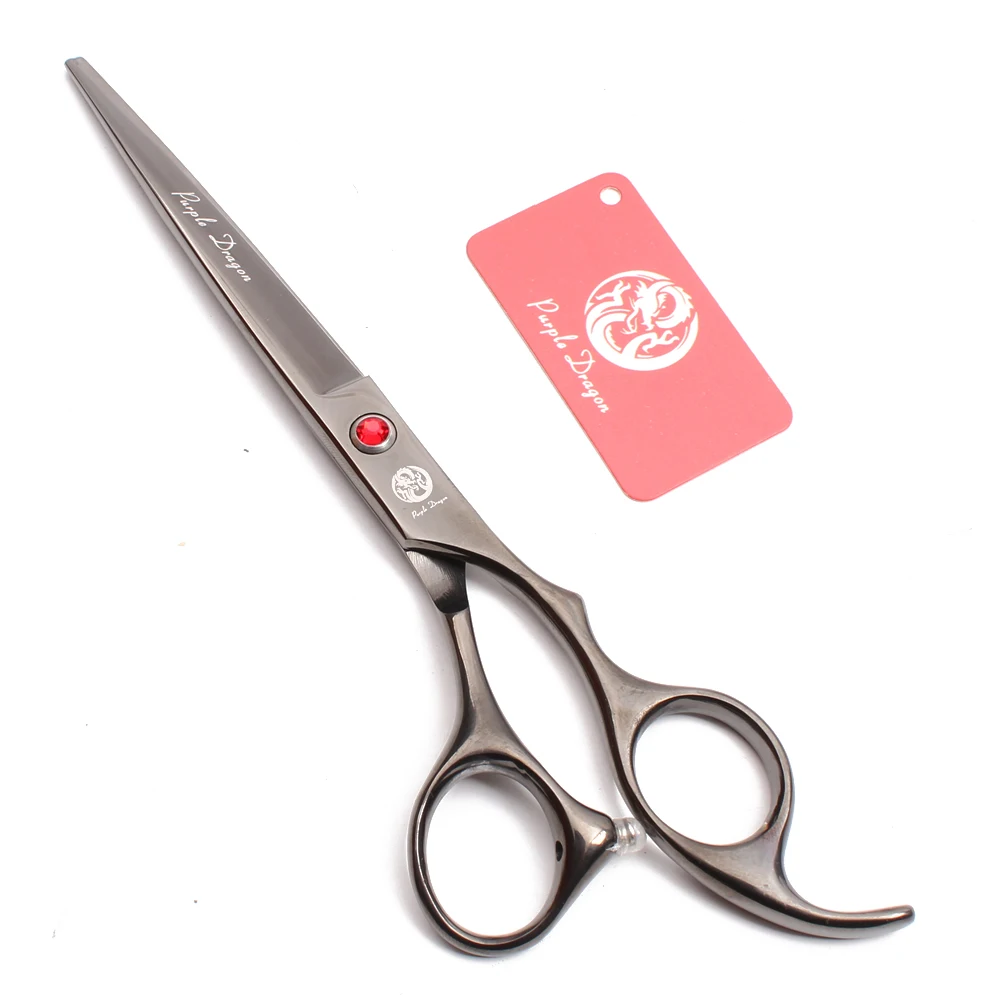 Purple Dragon-Tijeras de aseo para s, accesorio profesional de acero inoxidable japonés de 7 y 8 pulgadas, tijeras rectas y curvadas para mascotas y gatos, Z4007 - Imagen 2