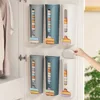 Self Adhesive Underwear Storage Box Dustproof Wall-Mounted Panties Socks Organizer Simple Style Space-saving 1