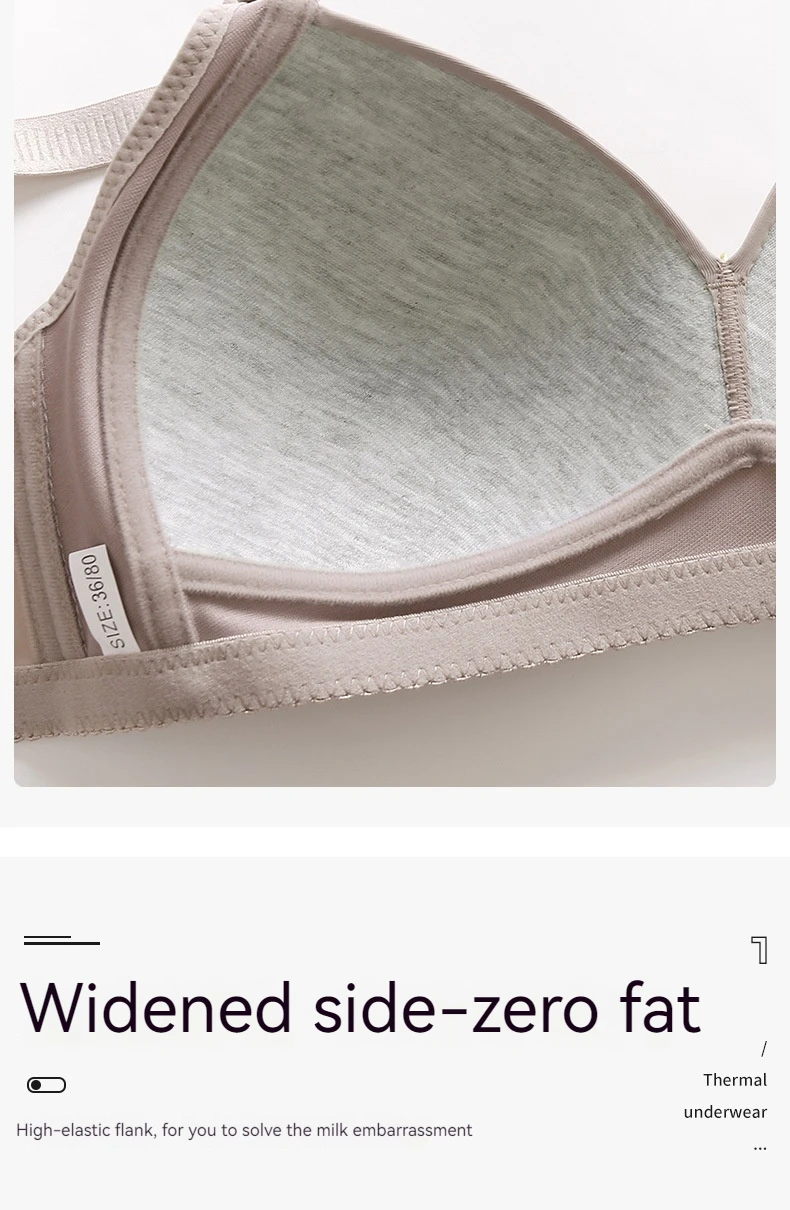 6 stücke Sexy Verschluss Bh Frauen Vorderen Befestigungs Bh Drahtlose Bhs für Frauen Push-Up Dessous Plus Größe Büstenhalter Keine stahl Ring Bh – Detail 6