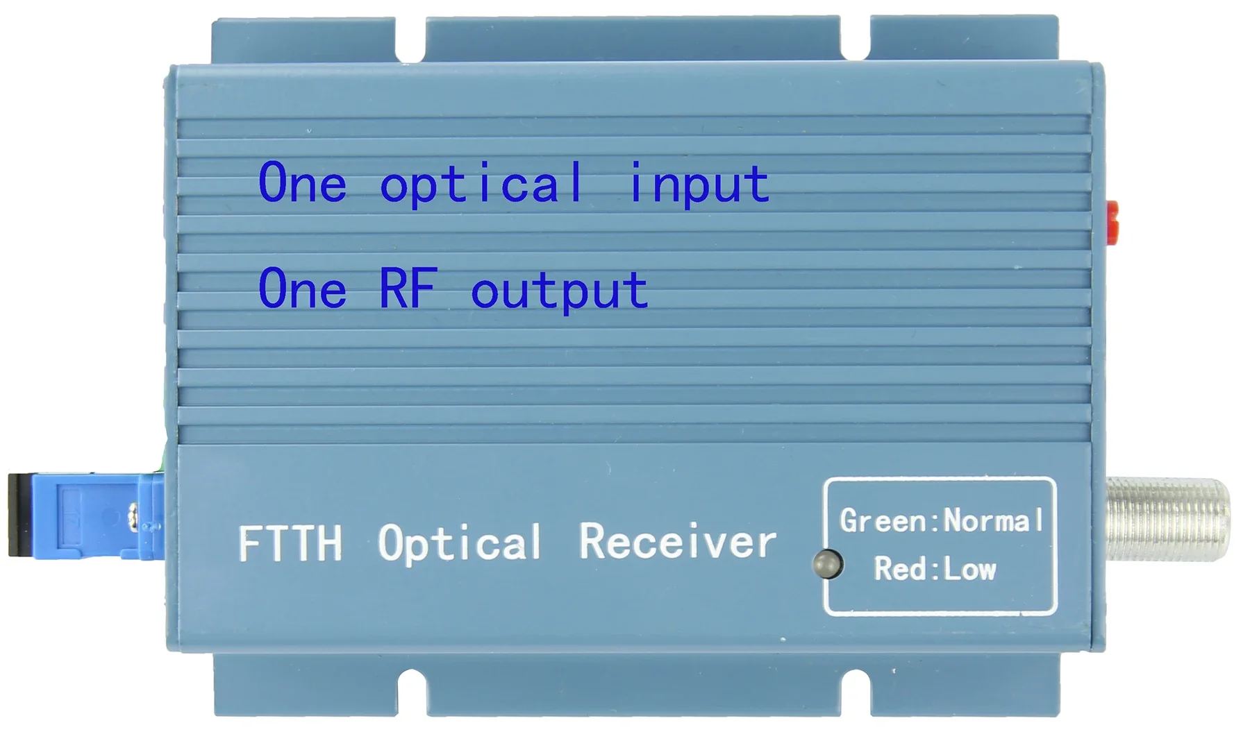free shipping FTTH  optic receiver, SC/APC optical signal to RF signal converter, 1550NM optical receiver