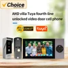 Tuya Smart Video Intercom System 7" 1080P IP65, Dual Connection (WiFi/Wired) with Alexa/Google Home, Commercial/Residential Door 1
