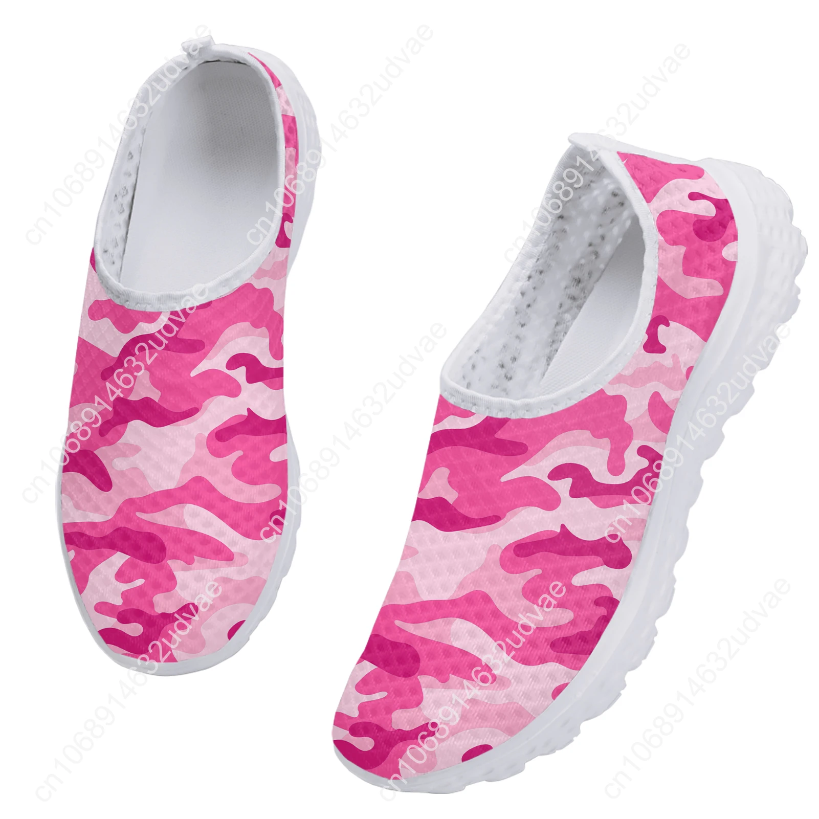 Trendy Pink Textured Print House Shoes Simple Lightweight Breathable Summer Flats Cozy Home Shoes Zapatos Mujer