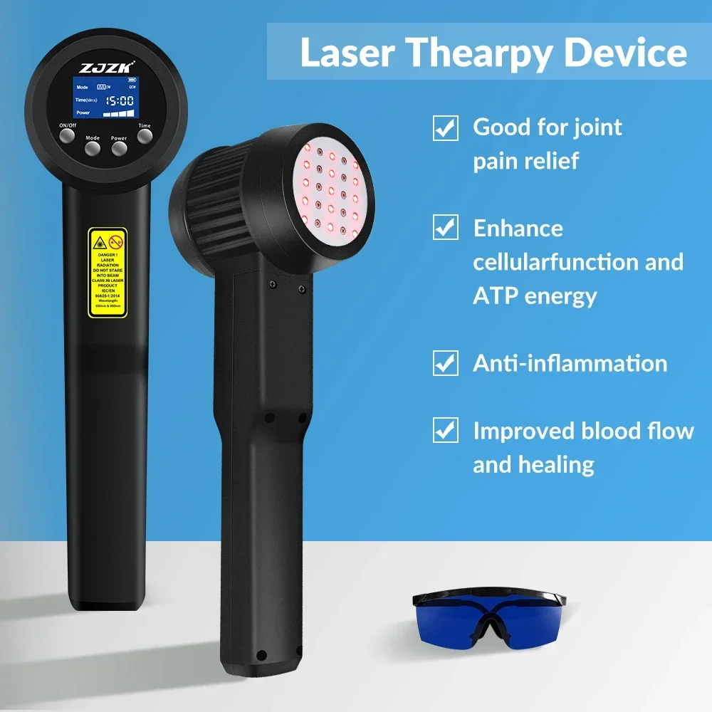 5000mW 10X650nm 15X808nm Professional MLS Cold Laser Low Level Laser Therapy Medical Care Equipment for Horses Dogs Cats Pain