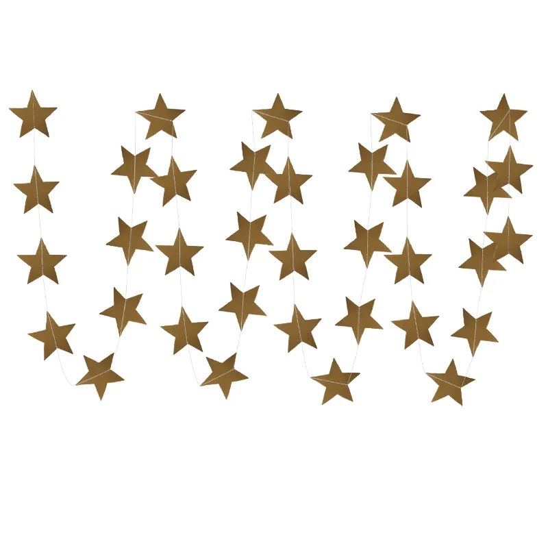 1000Pcs 3 Gold Silver Glitter Paper Star Glitter Star For Banner Kids  Birthday,Wall Background Prop Hanging Garland Star - AliExpress