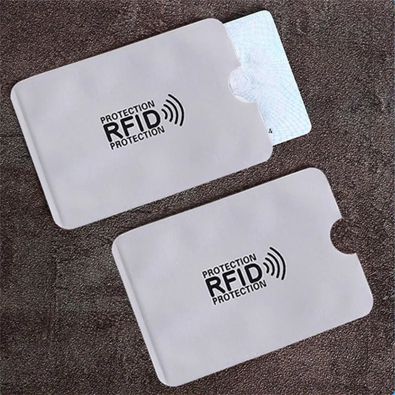Card Sleeve RFID Blocking Anti-theft Anti-demagnetization Shielding Bag