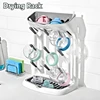 High Capacity Vertical Baby Bottle Drying Rack New Style Space-Saving Countertop Drying Shelf Baby Accessory for Feeding