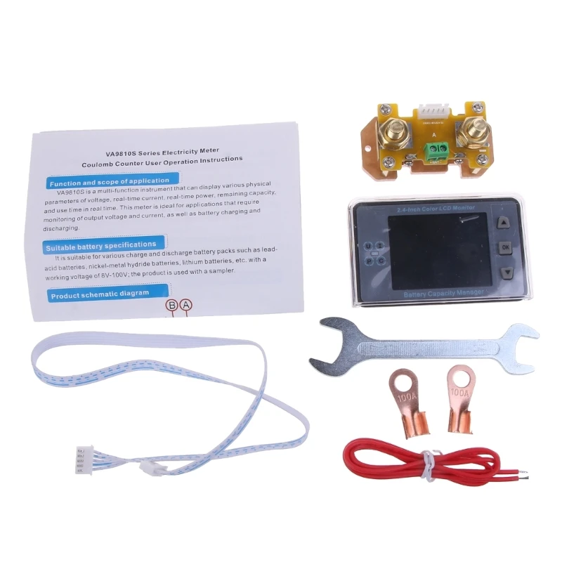

Bluetooth-compatible DC8-100V Battery Car Battery Analyzer Tester Dropship