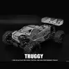 New Kkpit K1 V2 Version Remote Control Model Frame Electric Off-Road Short Truck Desert Truck Tyrannosaurus Shell With Tires Car 3