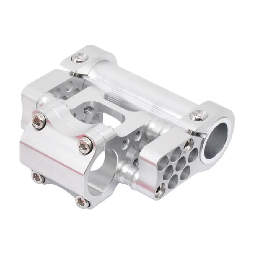 LP Litepro  Folding Bike Porous Stems Adjustable Dual Stem Bicycle 25.4MM Deformation Aluminum Alloy