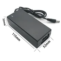 DC42V 2A Smart Charger DC 5.5X2.1mm For 10S Lithium Battery Group 36V 8AH 10AH 12AH 14AH With EU US Plug 110V 220V AC 6