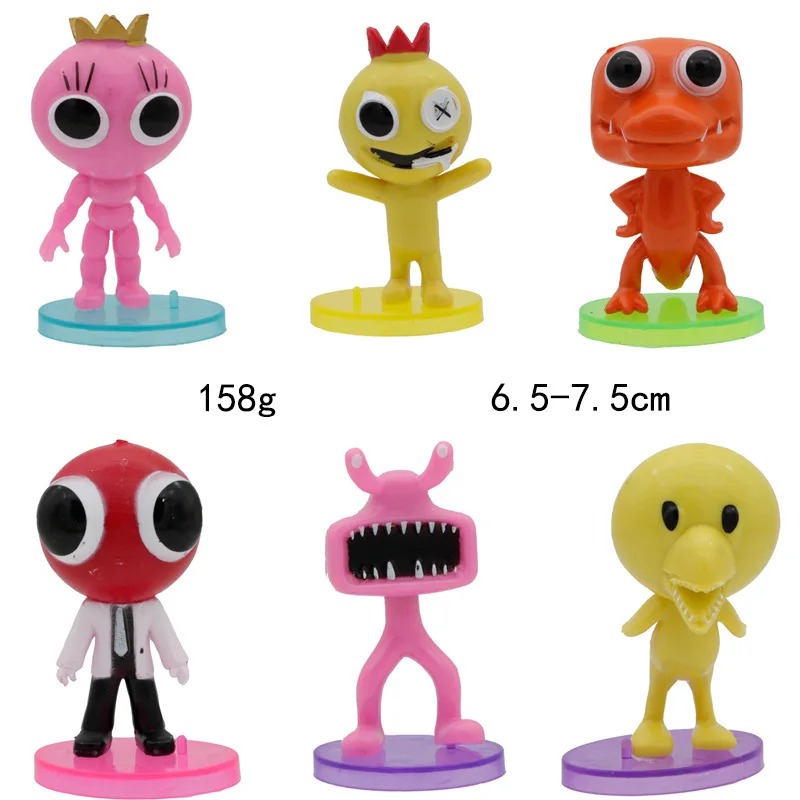 Cute Rainbow Friends Game Figures Model Toys, Funny Leisure