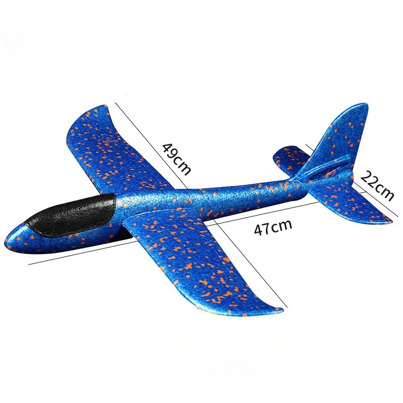 Adventure Foam Airplane Launcher Toy - Outdoor Flying Fun