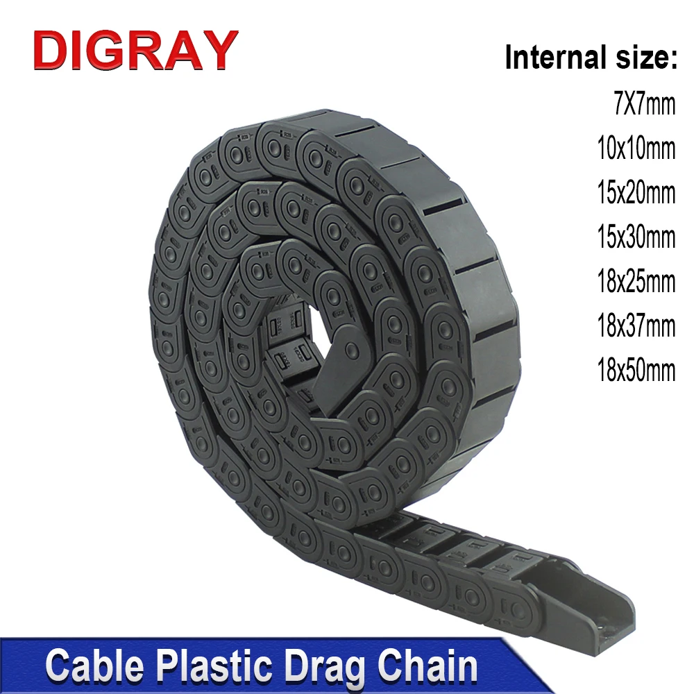 Plastic Cable Chain DIGRAY 7*7 10*10 etc. 1M