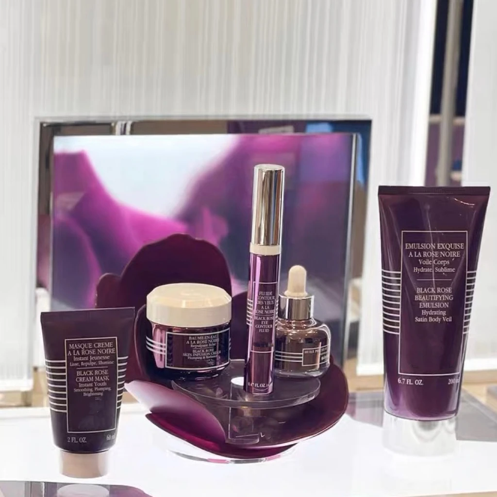 Original La Rose Noire Black Rose Face Cream Essence Moisturizing Night Facial Mask Anti-aging Eyes Cream Lotion Fade Fine Lines