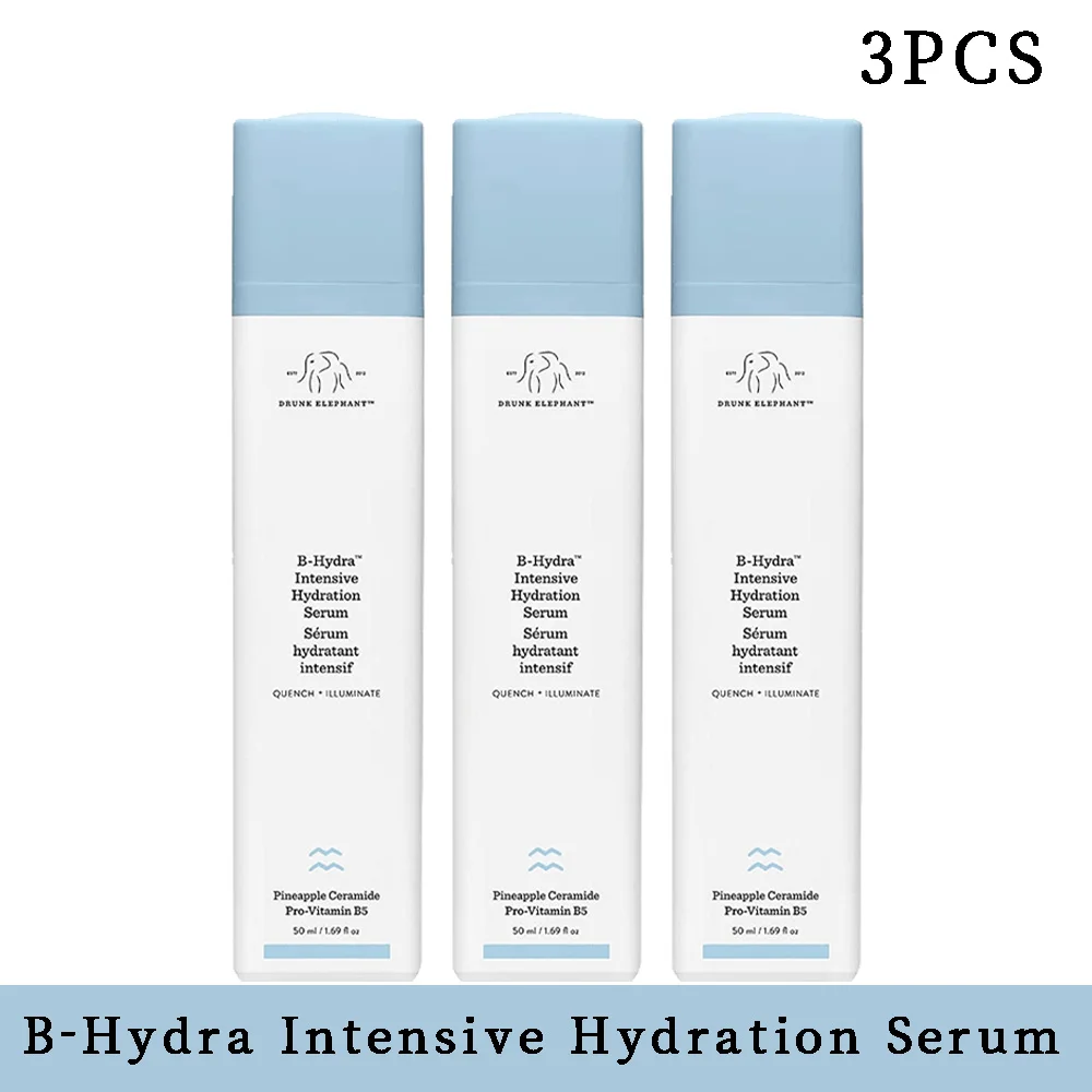 

3PCS Original Drunk Elephant B-Hydra Intensive Hydration Serum 50ml Hydrate Moisturize Lightweight Repairing the Skin Barrier