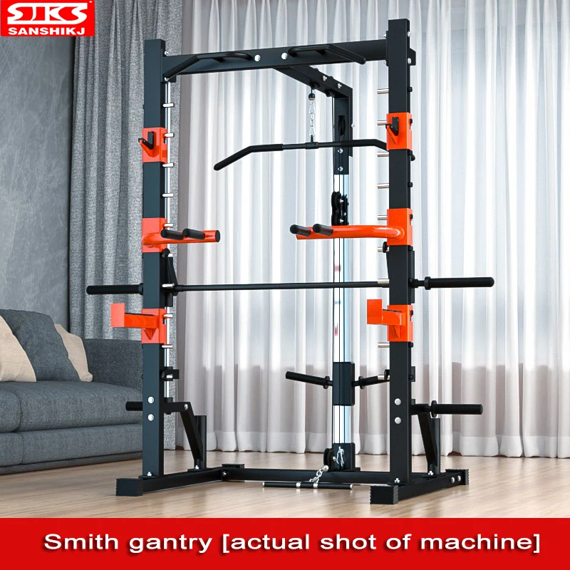 Smith Machine Gantry Fitness Forza Domestica Completa Attrezzatura Da Allenamento Squat Bench Combination