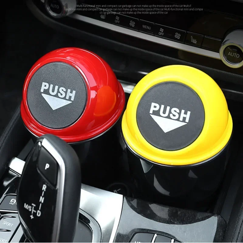 Car Trash Can Car Trash Garbage Can Auto Trash Dust Case Holder Bin Box Car-styling Yellow Red Blue Black Gray car trash can