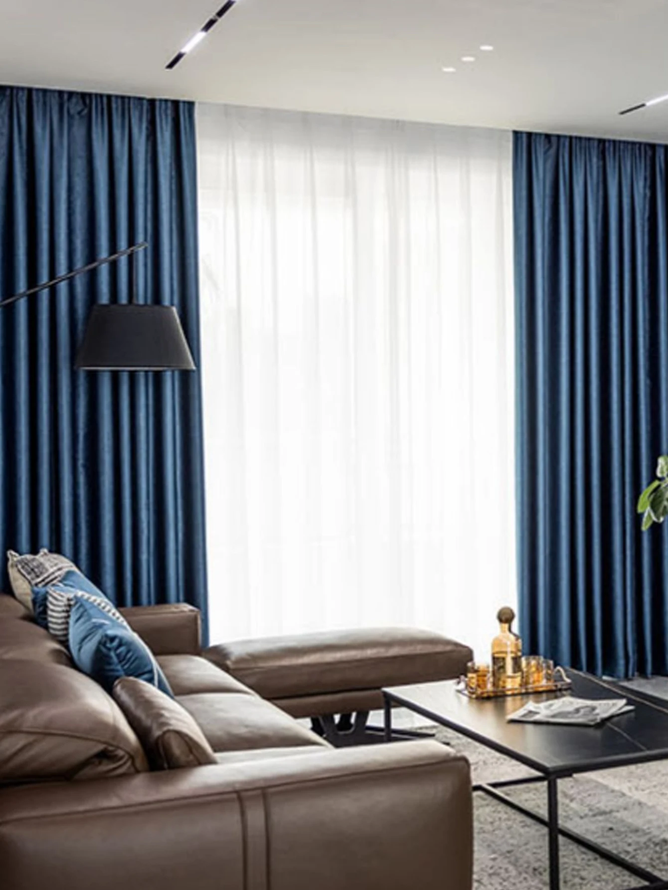 Solid Color Curtains | Blackout Curtains With Heat Insulation & Sun Protection