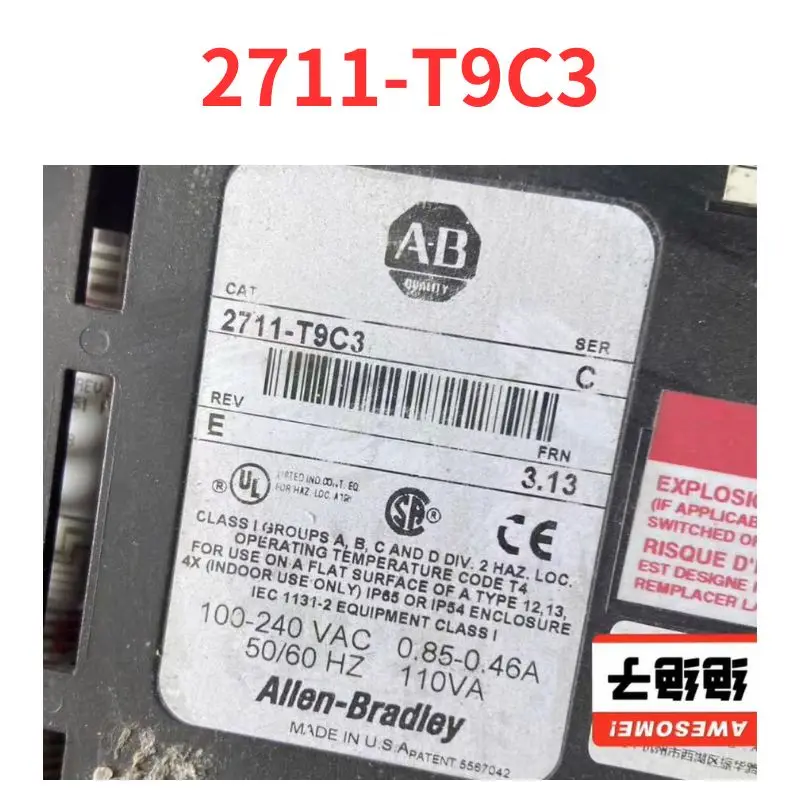 

Second-hand 2711-T9C3 Touch Screen test OK Fast Shipping