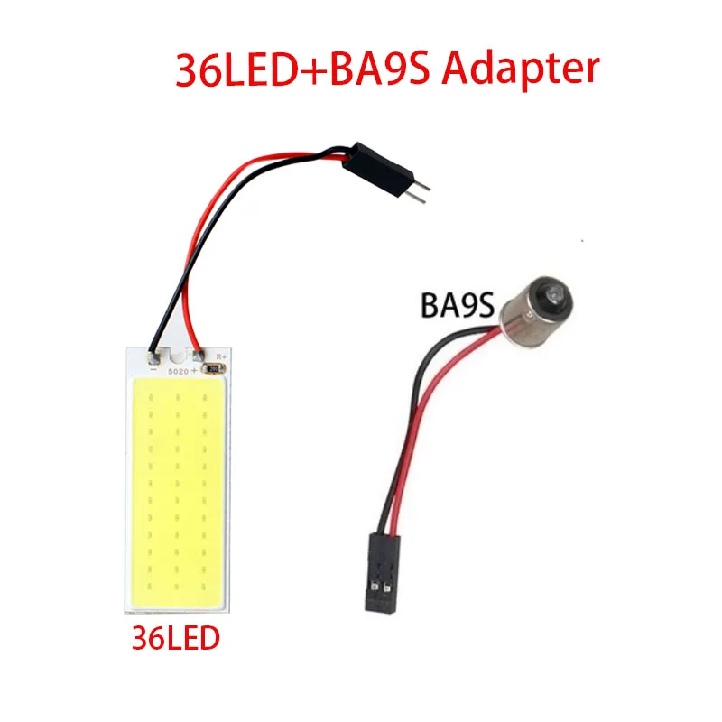 36LED BA9S Adapter