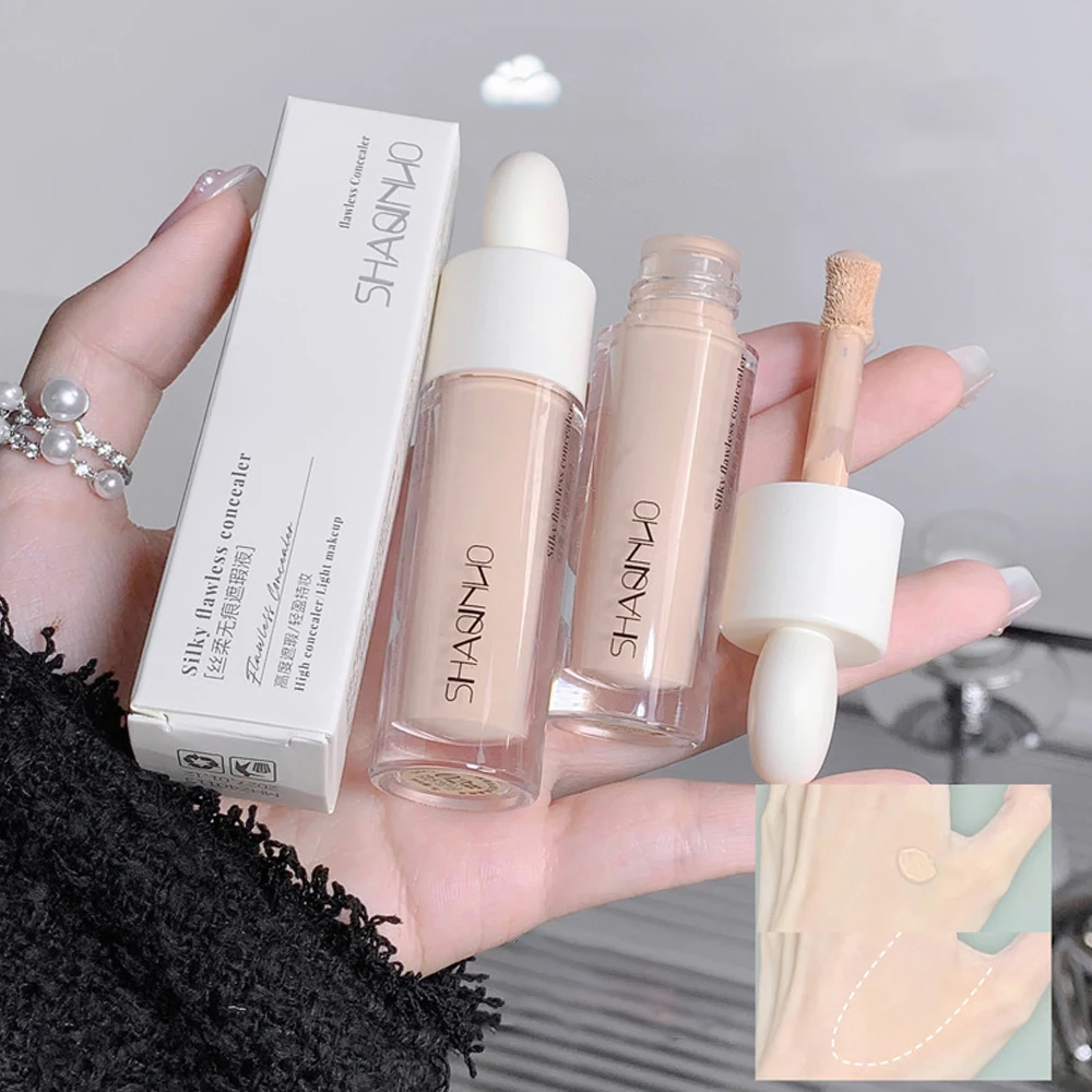 3 Colors Waterproof Matte Liquid Concealer Lasting Full Cover Acne Dark Circles Corrector Professional Foundation Women Makeup face concealer palette color concealer concealer cream foundation concealer face concealer face concealer pen