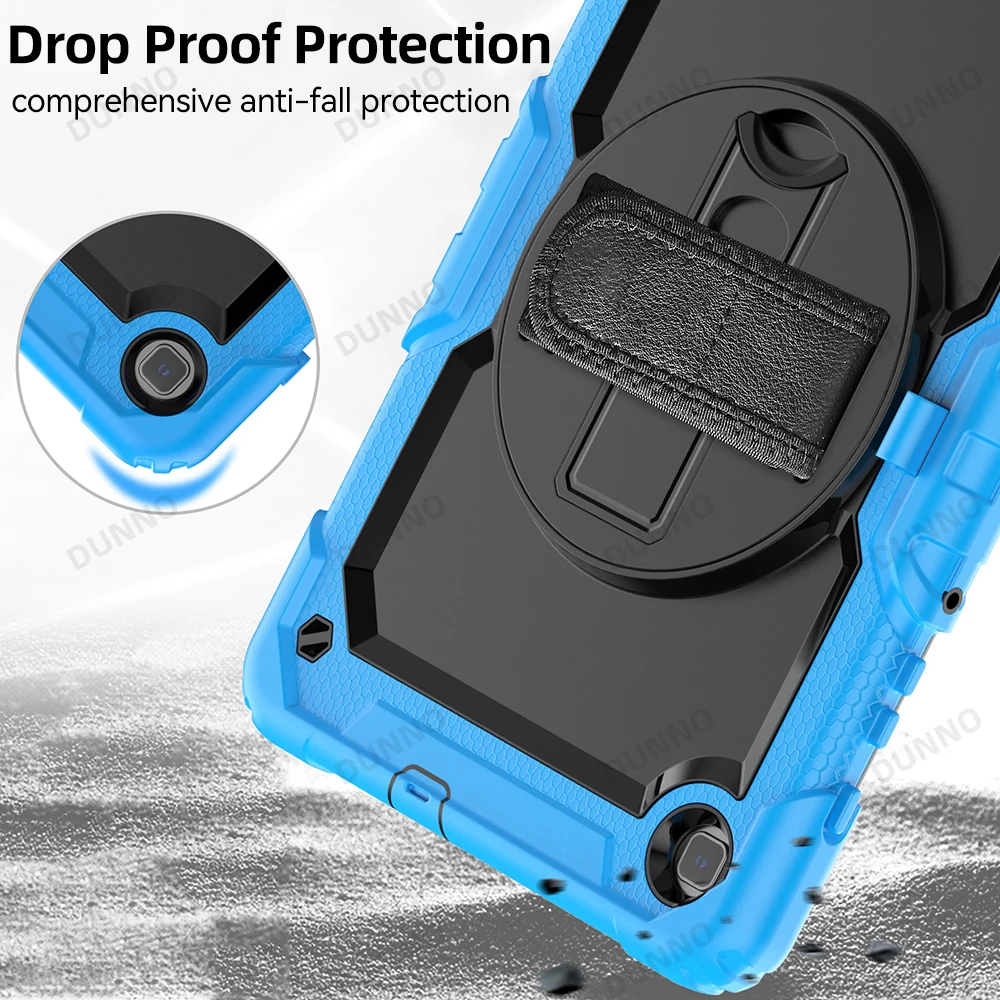 Resistente para Samsung Galaxy Tab s6 Lite s7 S7fe s7 Mais s8 s8 Plus s8 Ultra a7 Lite 8.7 Polegada a8 10.5 Polegada Inteligente Funda Capa Case - Imagem 5